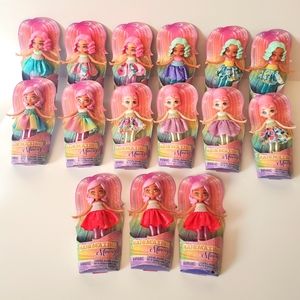 Lot of 15 Hairdorables HAIRMAZING mini dolls